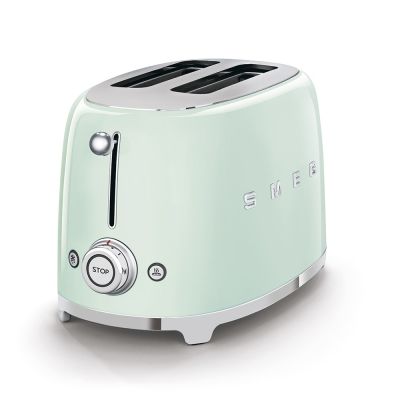 2. Toster SMEG TSF01PGEU pastelowy zielony