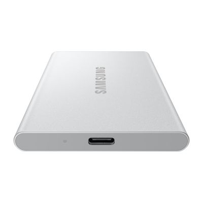 7. Dysk zewnętrzny SSD Samsung T7 Resurrected 2TB Srebrny
