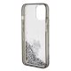7. Etui Karl Lagerfeld Liquid Glitter Choupette do iPhone 15 - przezroczyste