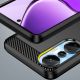 6. Carbon Case etui do Infinix Hot 20S elastyczny silikonowy karbonowy pokrowiec czarne