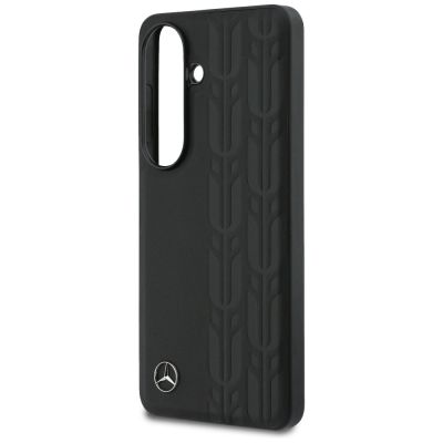 9. Etui Mercedes Laurel Leaves MagSafe do Samsung Galaxy S26 - czarne