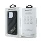 8. Etui Karl Lagerfeld Diagonal Quilted Script na iPhone 14 Pro - czarne