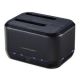 LC-Power LC-DOCK-U3-III stacja dokująca do dysków twardych USB 3.2 Gen 1 (3.1 Gen 1) Type micro-B Czarny