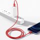 11. Baseus Superior kabel USB - Lightning 2,4 A 1 m czerwony (CALYS-A09)