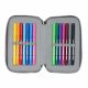 4. Piórnik z wyposażeniem Real Madryt double filled pencil case 28 pcs 412554854
