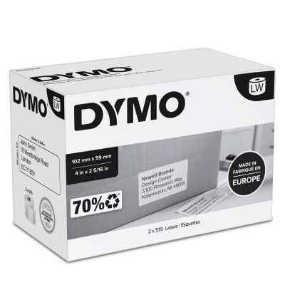 21. DYMO LW - Etykiety wysyłkowe / do identyfi katorów imiennych - 102 x 59 mm - S0947420