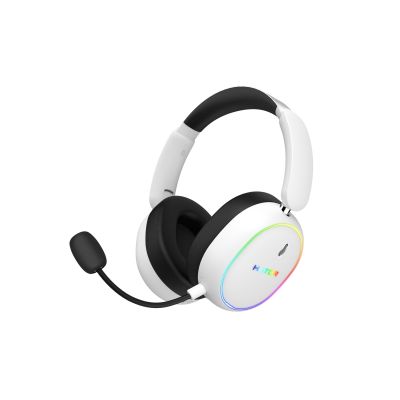 2. Słuchawki dla graczy Hator Phoenix 2 Wireless bezprzewodowe białe