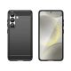 4. Etui silikonowe Carbon Case na Samsung Galaxy S25 Edge - czarne