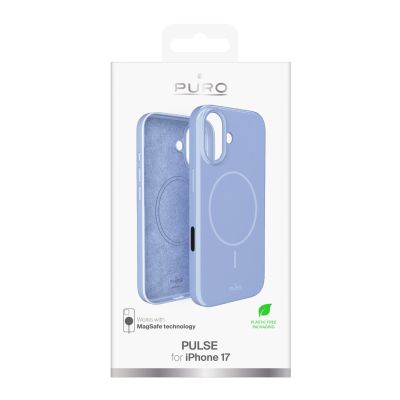 2. Etui ochronne Puro Pulse na iPhone 17 poliwęglanowe - niebieskie