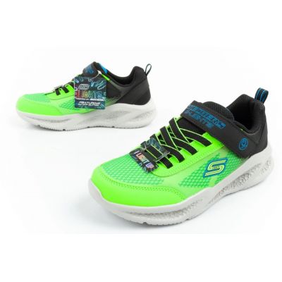 8. Buty Skechers S Lights-Meteor Jr 401495L/BBLM