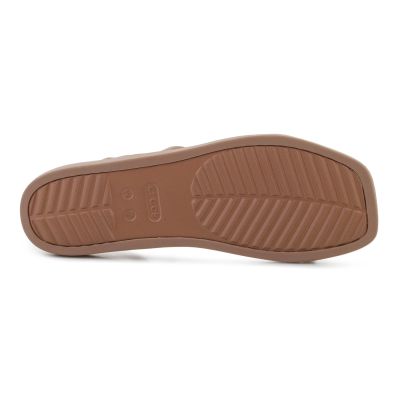 7. CROCS MIAMI ANKLE STRAP SANDAL W MILK CHOCOLATE 212256-2JJ
