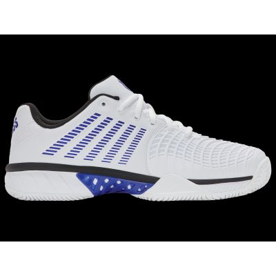 Sneakersy K-swiss EXPRESS LIGHT 3 CLAY WHITE/DAZZLING BLUE/BLACK-M (08563-165-M)