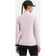 4. Bluza z półgolfem damska Odlo ZEROWEIGHT WARM Mid layer 1/2 zip różowa
