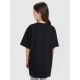 2. T-shirt oversize z nadrukiem dziewczęcy 4F FJRSS25TTSHF2646-20S