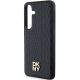 6. Etui DKNY Leather Pattern Metal Logo MagSafe na Samsung Galaxy S24+ - czarne