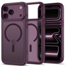 Etui Tech-Protect Magmat Magsafe CC na iPhone 18 Pro Max / 17 Pro Max - burgundowe matowe