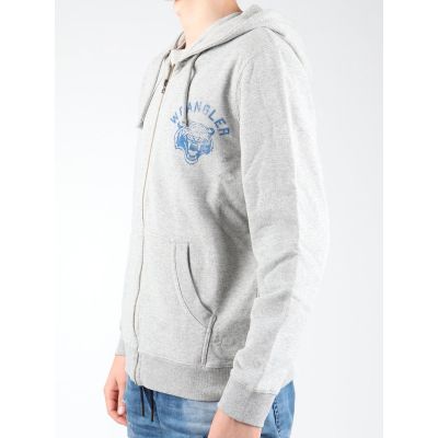 3. Bluza z kapturem Wrangler Hoodie Zip Sweat W6497JE37