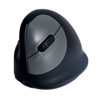 3. Ergonomiczna mysz R-Go Pele HE lewa Bluetooth sidabrina