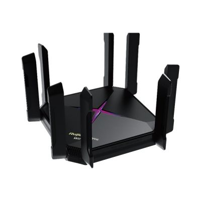 Ruijie Networks RG-EW6000GX router bezprzewodowy 2.5 Gigabit Ethernet Dual-band (2.4 GHz / 5.8 GHz) Czarny