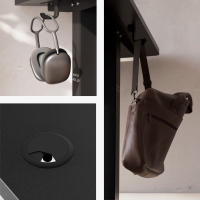 4. Biurko Leader 7.3 Black