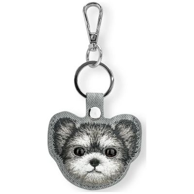 Etui Nimmy New Big Eyed Pet 2.0 Dog na lokalizator - szare
