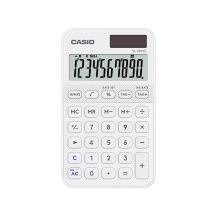 CASIO Kalkulator SL-310YC-WE Zasilanie bateryjno-słoneczne, Kolor Biały.