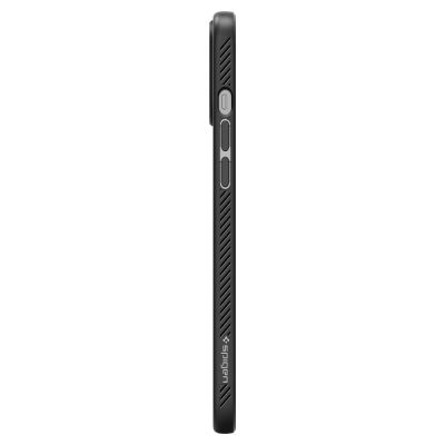18. Etui Spigen Liquid Air na iPhone 12 / iPhone 12 Pro - czarny mat