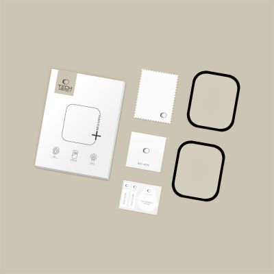 5. Szkło hybrydowe Tech-Protect Glass Flex+ 2-Pack na Huawei Watch Fit 5 Pro - czarne