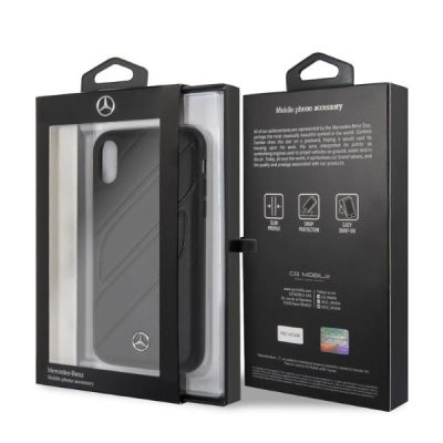 5. Etui Mercedes New Organic I na iPhone Xr - czarne