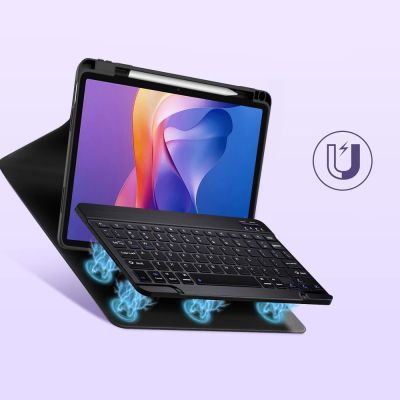 7. Etui Tech-Protect SC Pen na Xiaomi Redmi Pad 2 11.0 z klawiaturą - czarne