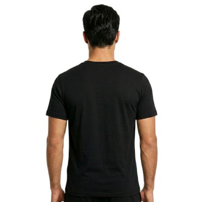 5. Koszulka sportowa T-shirt męski Air Jordan Jumpman Embroidered Air Crew Czarna - DM3182-010