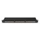 13. LANBERG PATCH PANEL 24 PORT 1U 19" KAT.6A FTP CZARNY PPSA-1024-B