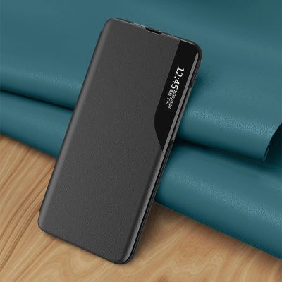 12. Eco Leather View Case elegancki futerał etui z klapką i funkcją podstawki Xiaomi Redmi Note 11 Pro+ 5G (China) / 11 Pro 5G (China) / Mi11i HyperCharge / Poco X4 NFC 5G czarny