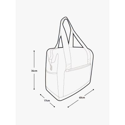 6. Torba EVOC Tote Travel Bag 30 carbon grey - black