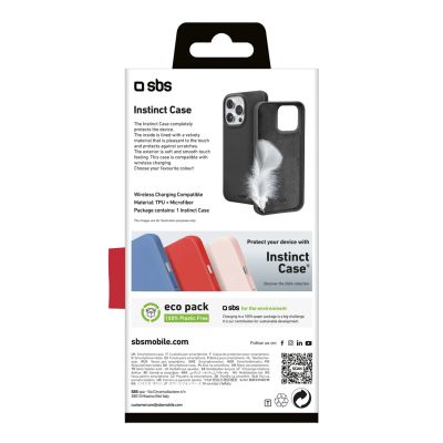 3. Etui SBS Instinct na iPhone 16 Pro - czarne