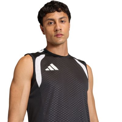 5. Koszulka męska adidas Tiro 26 Competition Sleeveless Jersey czarna JX4253