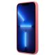 5. Etui Karl Lagerfeld Silicone Plaque na iPhone 13 Pro / iPhone 13 - fuksjowy