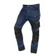Spodnie robocze DENIM, wzmocnienia Oxford, granatowe, rozmiar S