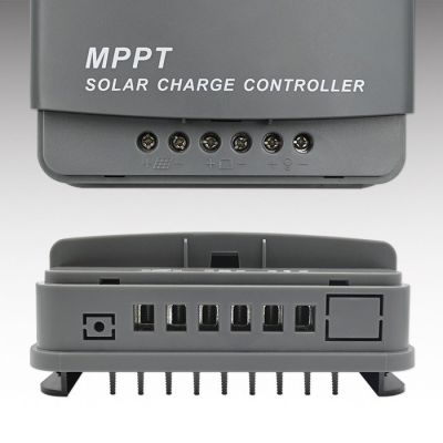 5. Qoltec Solarny regulator ładowania MPPT z czujnikiem temperatury 20A |12V / 24V | LCD | 2 x USB