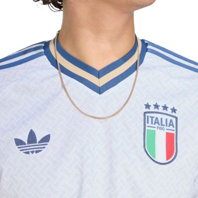 6. Koszulka męska adidas Italy 26 Away Jersey biało-niebieska KC8704
