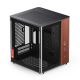 31. Obudowa PC Jonsbo TK-0, Mini-Tower, Mini-ITX, Tempered Glass, Holz - schwarz