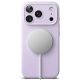 5. Etui Ringke Silicone Magnetic MagSafe na iPhone 17 Pro - fioletowe