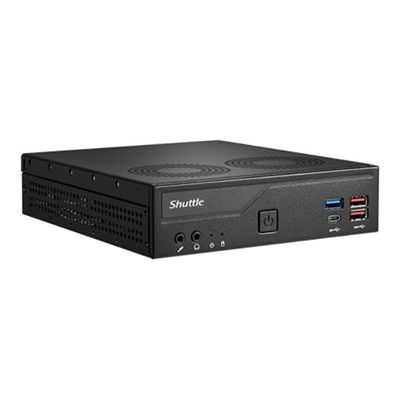 8. Shuttle DH770 komputer typu barebone Wielkość PC 1.35L Czarny Intel H770 LGA 1700