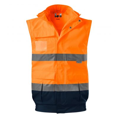 3. Kurtka Rimeck HV Guard 4 in 1 M MLI-5V298 fluorescencyjny pomarańczowy