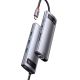 4. Hub Baseus Metal Gleam 8w1 USB-C - USB-C PD 100W 1x HDMI 4K 30Hz 1x czytnik kart SD i microSD 3x USB-A 3.2 1xRJ45 - szary