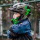 2. Kask rowerowy Rockbros TS-61 10110061004 dziecięcy z odpinaną szczęką rozmiar M (54-57) - zielony