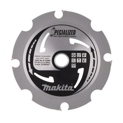 2. MAKITA PIŁA TARCZOWA  165x20x4z SPECJALIZED PŁYTY WŁÓKNOWO-CEMENTOWE