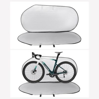 4. Pokrowiec elastyczny Rockbros D002 torba transportowa na rowery szosowe i górskie 26" - czarny