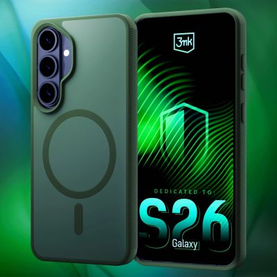 25. Etui 3mk Smoke MagCase na Samsung Galaxy S26+ - zielone