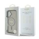 8. Etui Guess IML Glitter Circle MagSafe na iPhone 16 - czarne